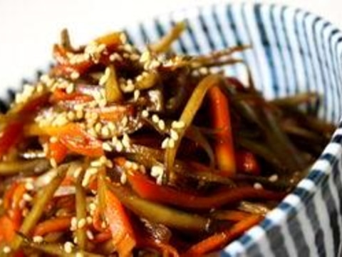 基本の☆きんぴらごぼう